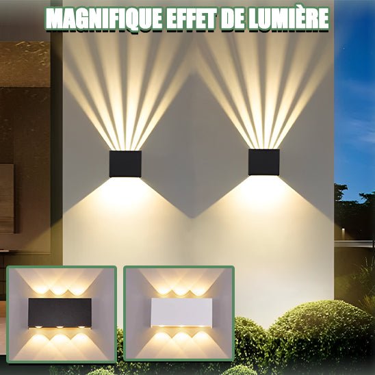 Diamond - Light™ Applique éclairage LED étanche, intérieure et extérieure. - Lumière - Parfaite