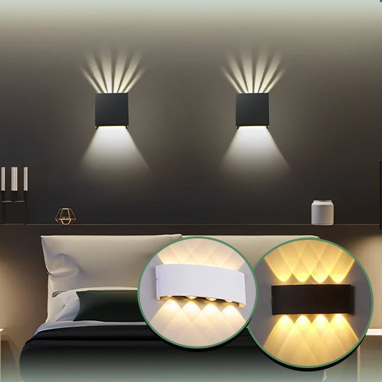 Diamond - Light™ Applique éclairage LED étanche, intérieure et extérieure. - Lumière - Parfaite